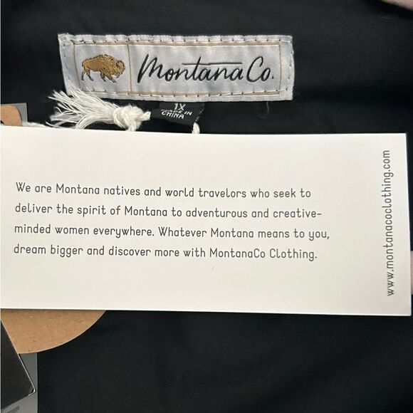 Montana Company Western Fringe Black Jacket Size 1X New with tags - Picture 14 of 16